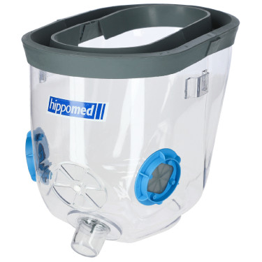Masque d’inhalation AirOne avec accessoires Hippomed Masque d’inhalation AirOne avec accessoires Hippomed