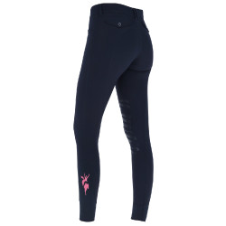 Pantalon Janne x PinkRibbon grip genoux femme Covalliero Marine foncé Bleu Pantalon Janne x PinkRibbon grip genoux femme Covalliero Marine foncé Bleu