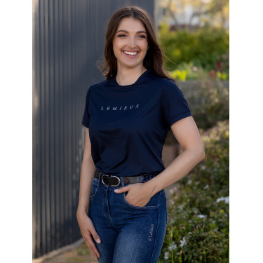 T-shirt de sport LeMieux Marine Bleu marine
