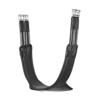 Sangle bavette LeMieux longue Contoured Noir Sangle bavette LeMieux longue Contoured Noir