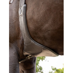 Sangle bavette LeMieux longue Contoured Marron Sangle bavette LeMieux longue Contoured Marron