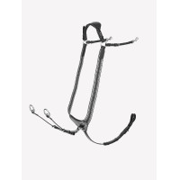 Collier de chasse Arika LeMieux élastique Noir / argent