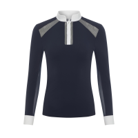 Polo de concours LeMieux Camille manches longues Marine