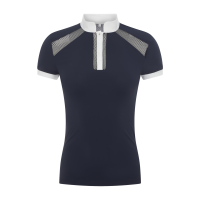 Polo de concours LeMieux Camille manches courtes Marine