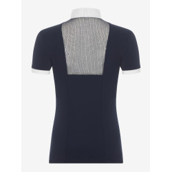 Polo de concours LeMieux Camille manches courtes Marine ancien modèle Bleu marine