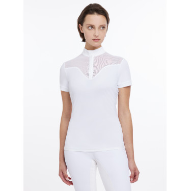 Polo de concours Emily LeMieux manches courtes Polo de concours Emily LeMieux manches courtes