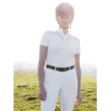 Polo de concours Emily LeMieux manches courtes Polo de concours Emily LeMieux manches courtes