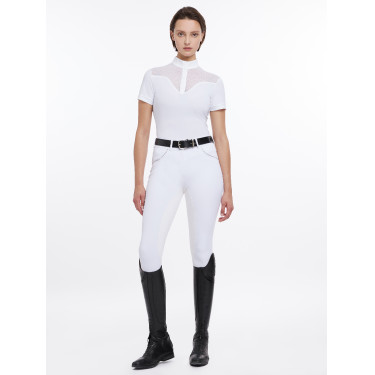 Polo de concours Emily LeMieux manches courtes Polo de concours Emily LeMieux manches courtes