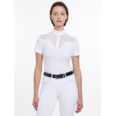 Polo de concours Emily LeMieux manches courtes Polo de concours Emily LeMieux manches courtes