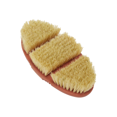 Brosse LeMieux Flexi Scrubbing Abricot Orange