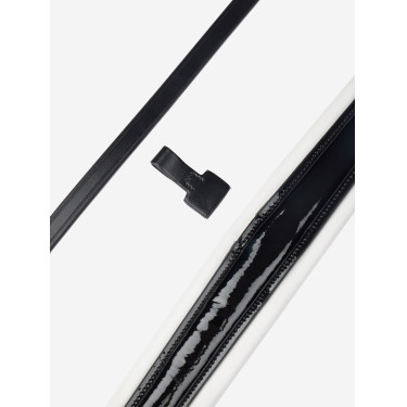 Bridon LeMieux Kudos Patent dressage Noir / blanc Bridon LeMieux Kudos Patent dressage Noir / blanc