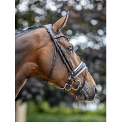 Bridon LeMieux Kudos Patent dressage Marron / blanc