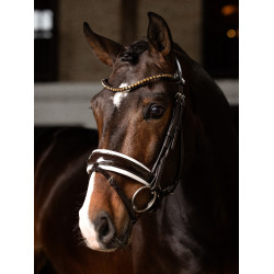 Bridon LeMieux Kudos Patent dressage Marron / blanc