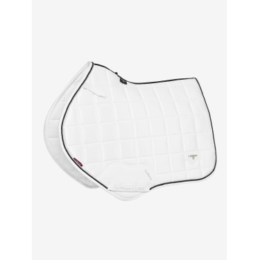 Tapis de selle LeMieux Loire Close Contact Square CSO Blanc ancien modèle