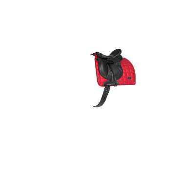 Tapis de selle LeMieux Loire Dressage Square Chilli Tapis de selle LeMieux Loire Dressage Square Chilli