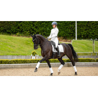 Tapis de selle LeMieux Loire Dressage Square Blanc