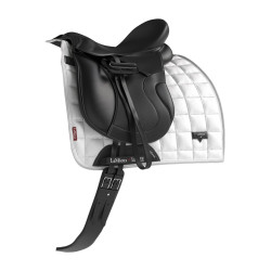 Tapis de selle LeMieux Loire Dressage Square Blanc