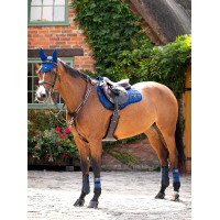 Tapis de selle LeMieux Loire Square mixte Benetton Bleu Tapis de selle LeMieux Loire Square mixte Benetton Bleu