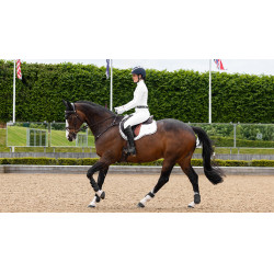 Tapis de selle LeMieux Loire Square mixte Blanc