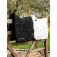 Tapis Amortisseur LeMieux Merino+ Lined Dressage Square Noir / noir Tapis Amortisseur LeMieux Merino+ Lined Dressage Square Noir / noir