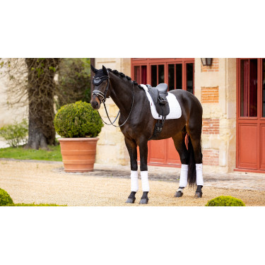 Tapis Amortisseur LeMieux Merino+ Lined Suede Dressage Square Tapis Amortisseur LeMieux Merino+ Lined Suede Dressage Square