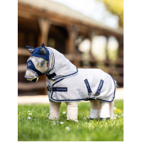 Chemise anti-mouches pour jouet Mini Poney LeMieux Gris / marine Chemise anti-mouches pour jouet Mini Poney LeMieux Gris / marine