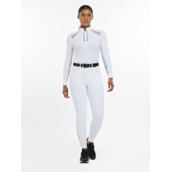 Pantalon LeMieux Lottie fond intégral grip Blanc