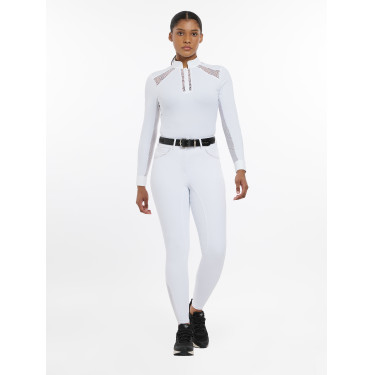 Pantalon LeMieux Lottie fond intégral grip Blanc Pantalon LeMieux Lottie fond intégral grip Blanc