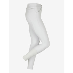 Pantalon LeMieux Lottie fond intégral grip Blanc