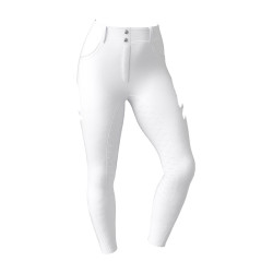 Pantalon LeMieux Lottie fond intégral grip Blanc