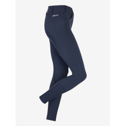 Pantalon LeMieux Lottie fond intégral suédine Marine Bleu marine