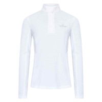 Chemise de concours HV Polo Laura kids Blanc