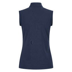 Top HV Polo Lana Marine Bleu marine