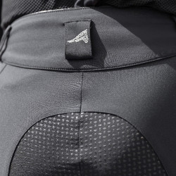 Pantalon d'équitation Easy rider Queen Diamond Fond silicone grip Noir