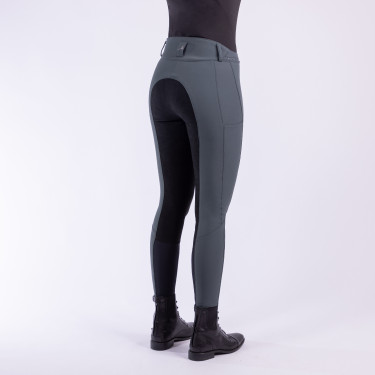 Pantalon d'équitation Easy Rider Queen Diamond Fond de peau Pantalon d'équitation Easy Rider Queen Diamond Fond de peau