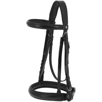 Bridon et rênes sangles Percheron Norton Noir