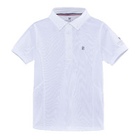 Chemise de concours manches courtes garçon Classic Kingsland Blanc