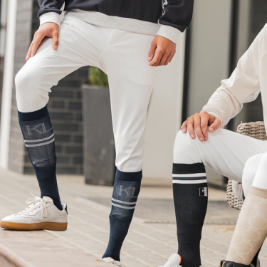 Pantalon d'équitation sans couture grips genoux homme KLkoa Kingsland Pantalon d'équitation sans couture grips genoux homme KLkoa Kingsland