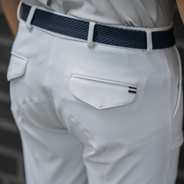 Pantalon d'équitation sans couture grips genoux homme KLkoa Kingsland Pantalon d'équitation sans couture grips genoux homme KLkoa Kingsland