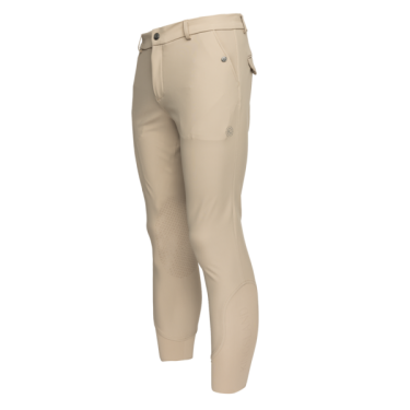 Pantalon d'équitation sans couture grips genoux homme KLkoa Kingsland Pantalon d'équitation sans couture grips genoux homme KLkoa Kingsland