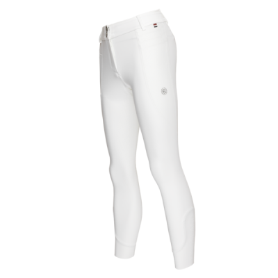 Pantalon d'équitation sans couture fond intégral femme KLkerry Kingsland Blanc