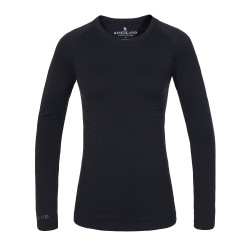 Roma chemise d'entraînement manches longues sans couture femme Kingsland Marine