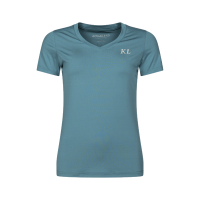 T-shirt Col en V femme Kingsland Marine