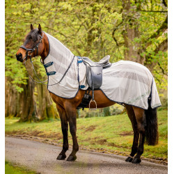 Couvre-reins Horseware anti-mouches Fluo Amigo Flyrider 0g