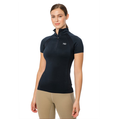 Polo Technique Horseware manche courte femme Aveen Tech Marine