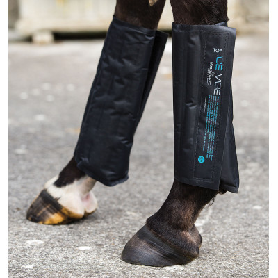 Packs de refroidissement Ice-Vibe® Horseware Noir