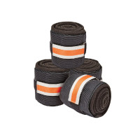 Bandes de travail Weatherbeeta Therapy-Tec Noir / argenté / rouge Bandes de travail Weatherbeeta Therapy-Tec Noir / argenté / rouge
