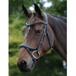 Bridon anatomique Collegiate ComFiTec Vogue Noir Bridon anatomique Collegiate ComFiTec Vogue Noir