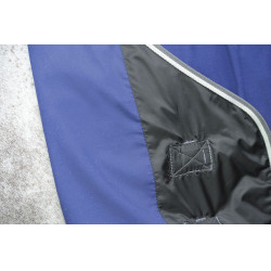 Chemise coton Weatherbeeta Bleu foncé / gris / blanc