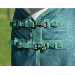 Couverture anti-mouches Weatherbeeta Green-Tec Combo Blanc / bleu libellule Multi-couleurs Couverture anti-mouches Weatherbeeta Green-Tec Combo Blanc / bleu libellule Multi-couleurs